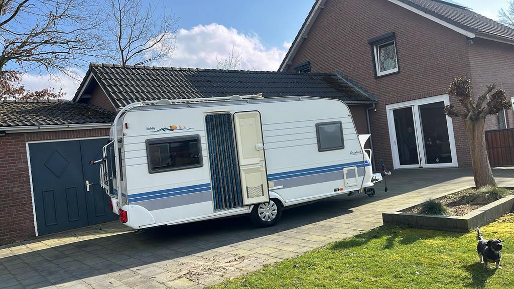 Caravan Hobby excellent 460ufe, Caravans en Kamperen, Caravans, Rondzit, Hobby, Particulier, Douche