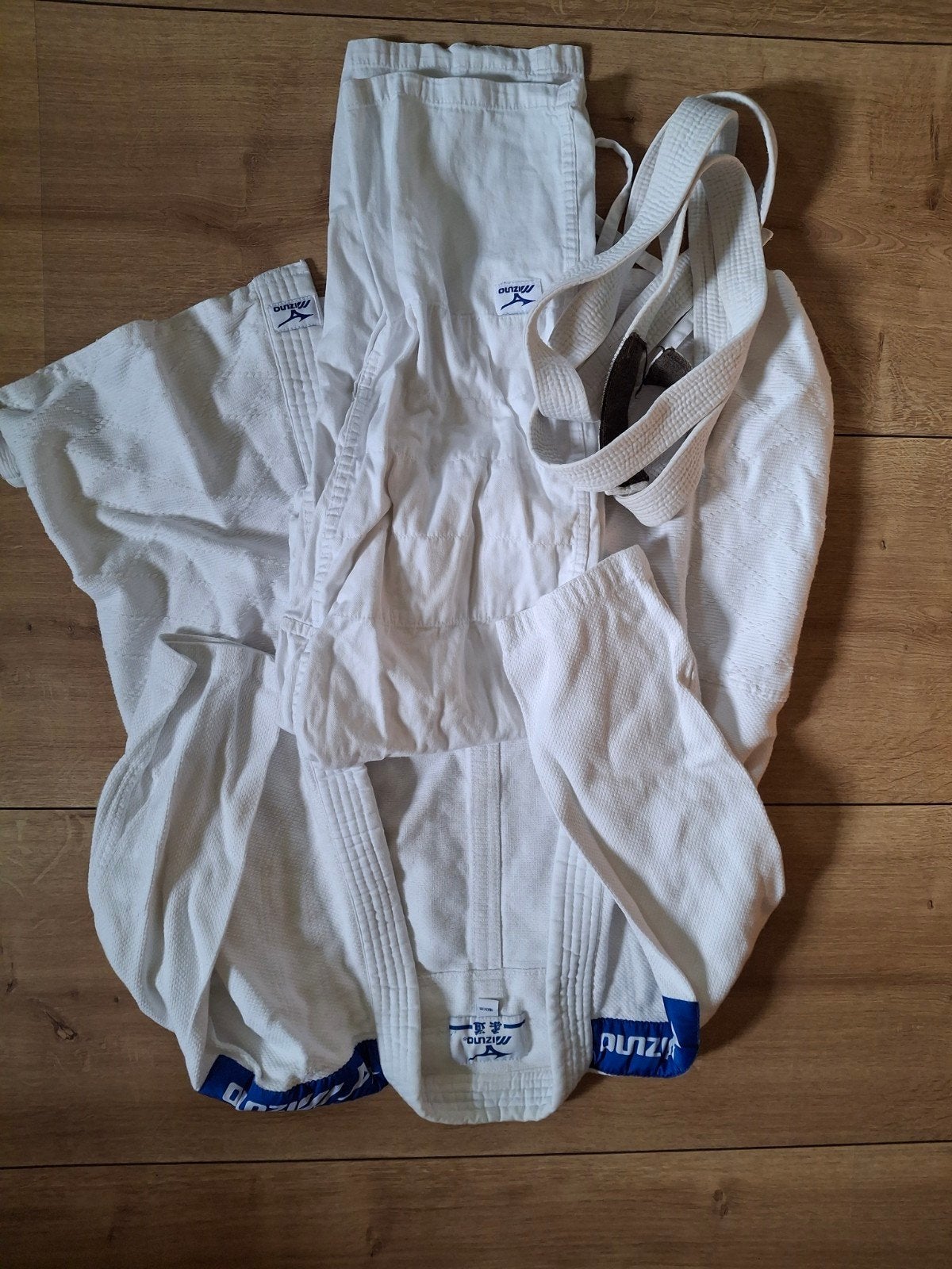 judopak maat 160 Mizuna, Maat XS of kleiner, Ophalen, Zo goed als nieuw, Judo