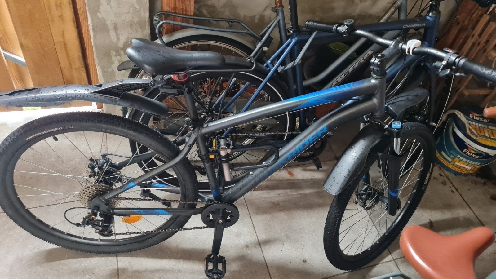 Decathlon mountainbike, Ophalen, Gebruikt