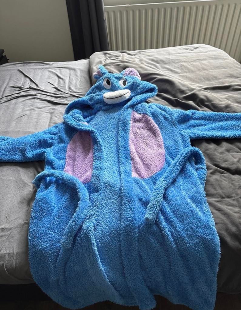 Blauwe badjas met iejoor (winnie the pooh) disign, Ophalen of Verzenden