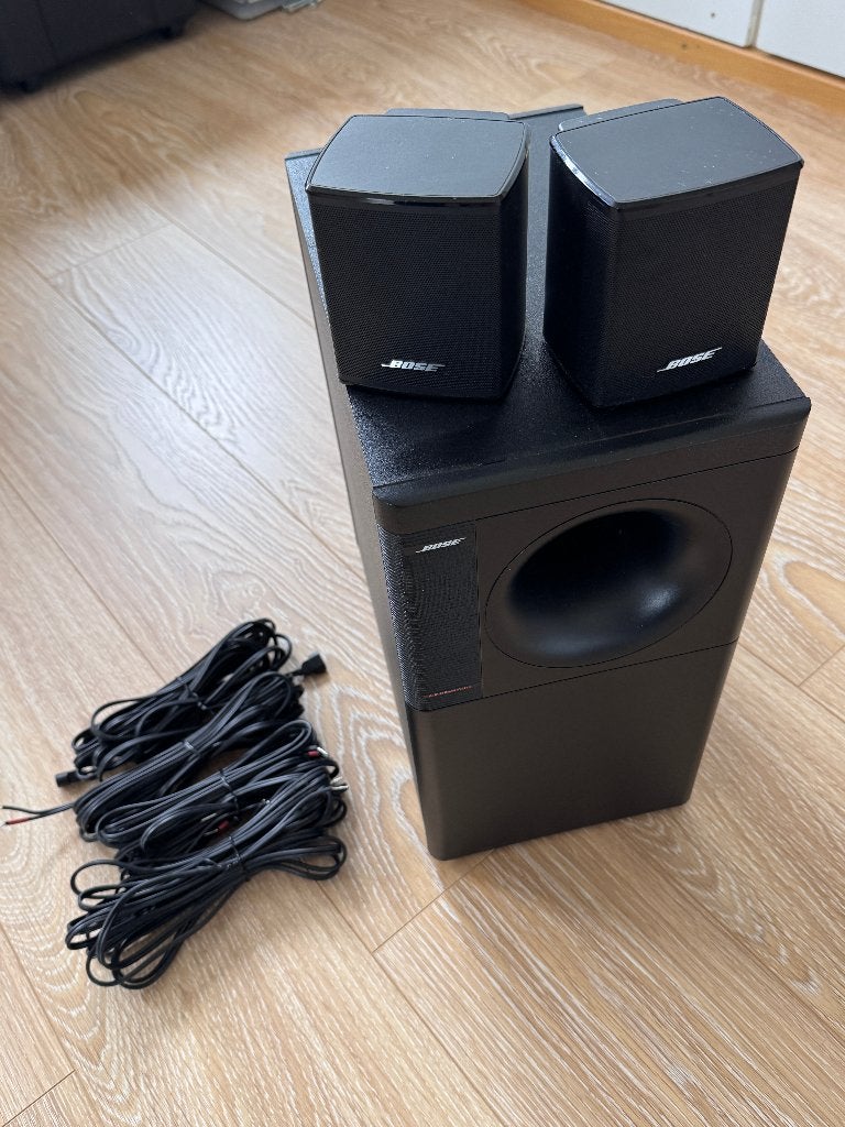 Bose Acoustimess 3 Series V, Inclusief kabels, Subwoofer, Ophalen of Verzenden, Zo goed als nieuw