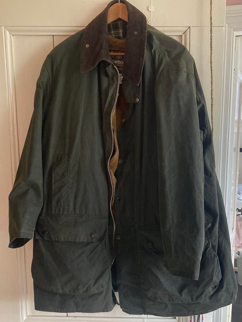 Barbour heren jas in goede staat. XL., Ophalen of Verzenden, Zo goed als nieuw, Maat 56/58 (XL), Blauw