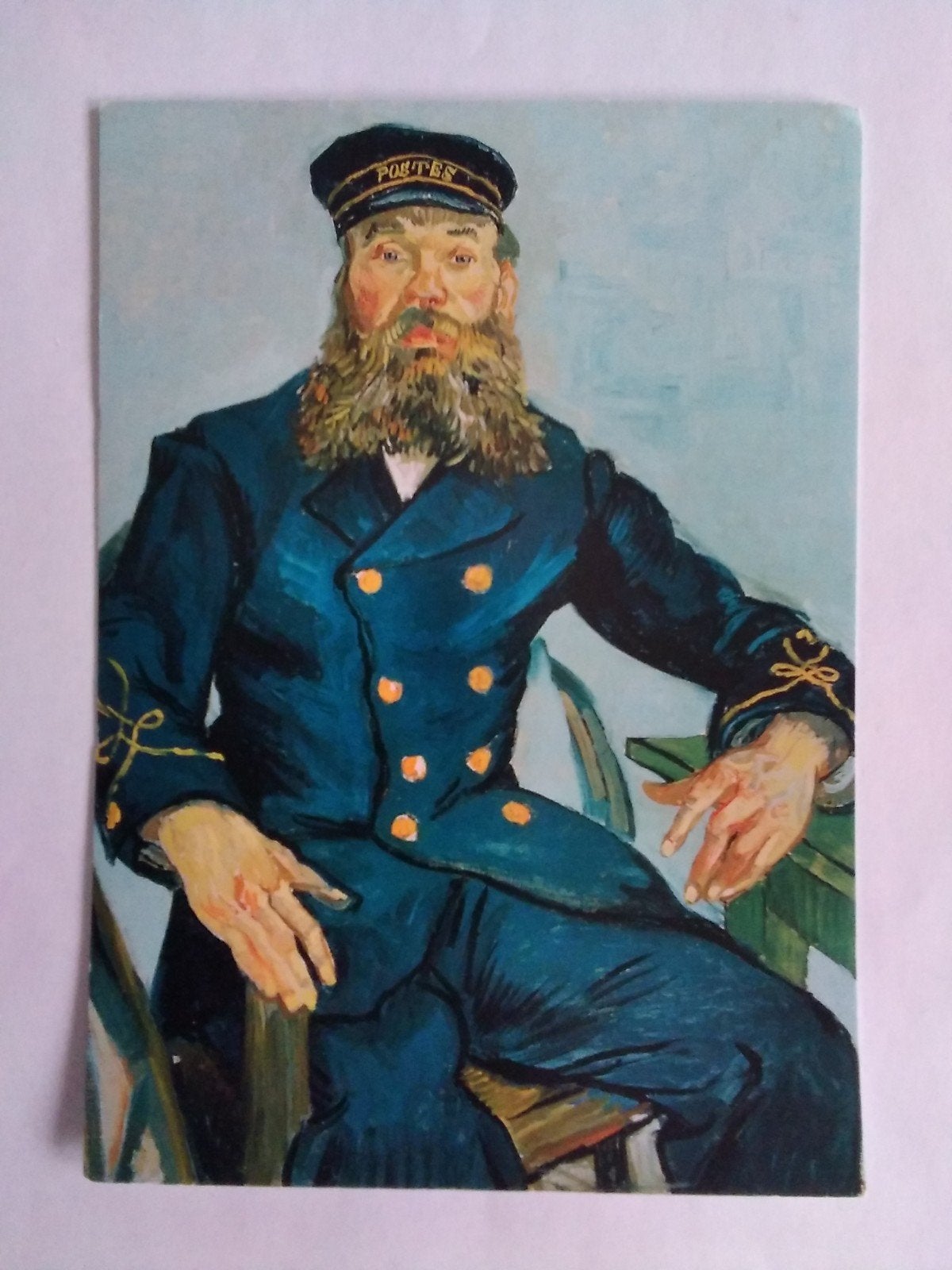 Ansichtkaart Vincent van Gogh Joseph Roulin 1888, Verzenden, 1980 tot heden, Overige thema's