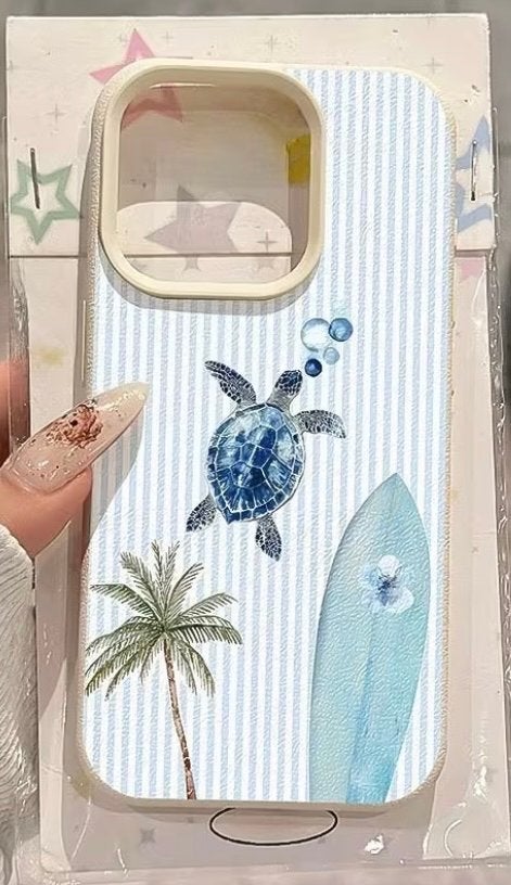 Zomers iPhone Hoesje - Beach Look & Optimale Bescherming, Telecommunicatie, Mobiele telefoons | Hoesjes en Frontjes | Apple iPhone