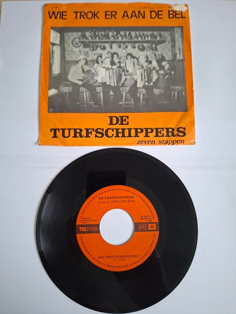 De turfschippers - wie trok er aan de scheepsbel, Ophalen of Verzenden, Gebruikt, Overige formaten, Levenslied of Smartlap