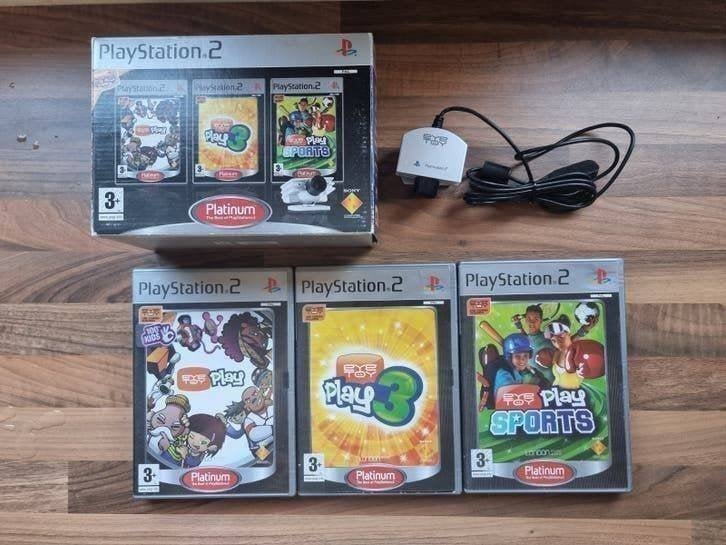 Eyetoy Box | Met 3 Eyetoy games en camera, Ophalen of Verzenden, Zo goed als nieuw, Sport, 3 spelers of meer
