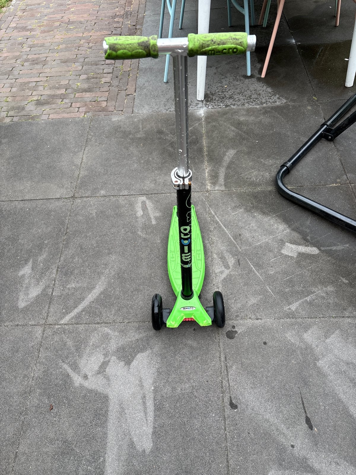 Micro step groen met 3 wielen, Ophalen, Gebruikt, Gewone step