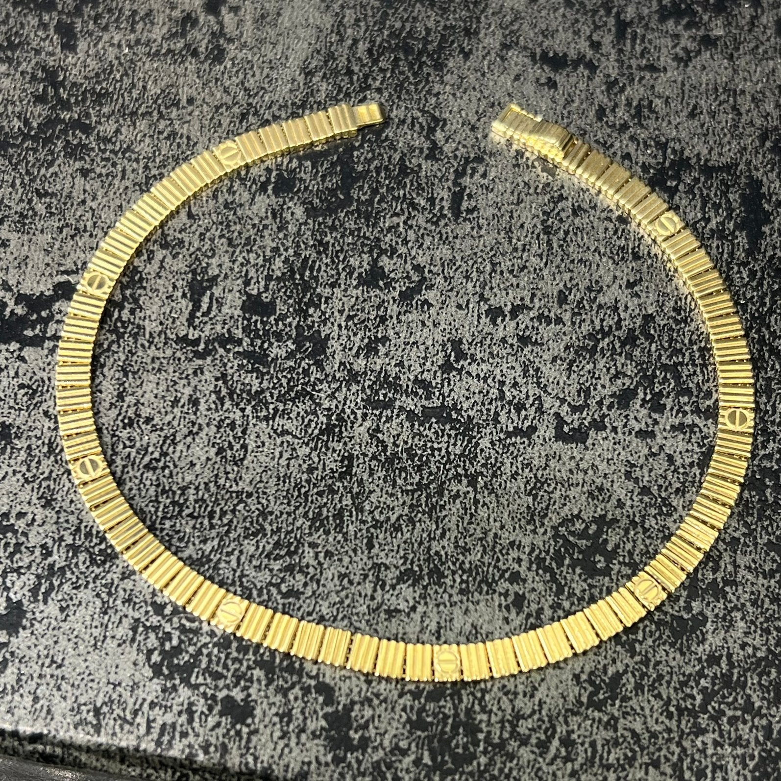 14k gouden armband nieuw schakel italy, Ophalen of Verzenden, Nieuw, Goud