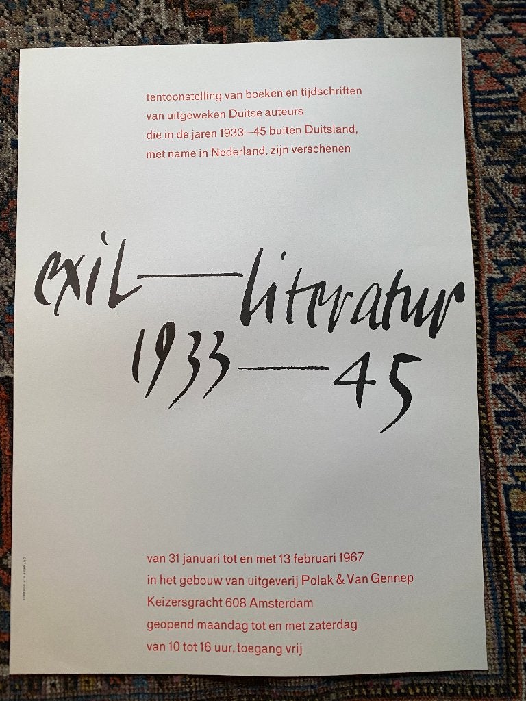 affiche, Nieuw, Ophalen of Verzenden, Overige onderwerpen, Zie beschrijving