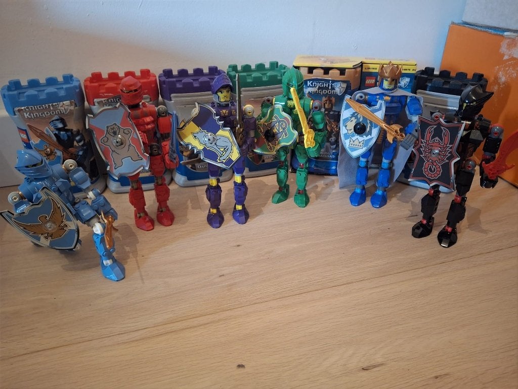 LEGO Knights’ Kingdom II – Wave 1 Compleet (2004), Bionicle, Compleet, Lego, Ophalen of Verzenden