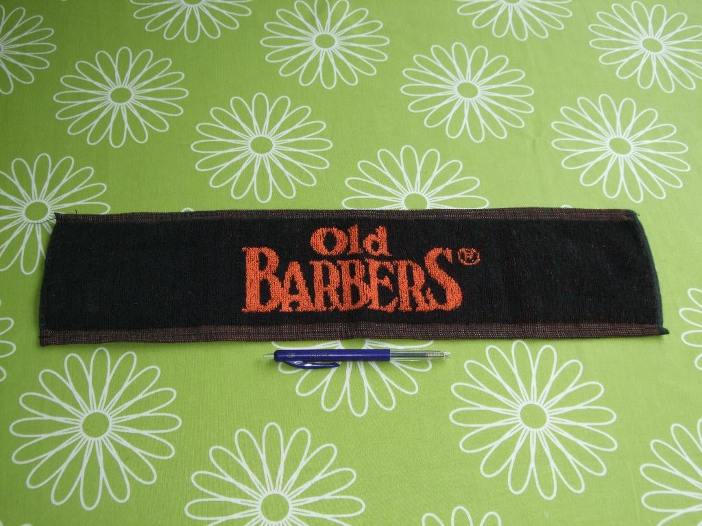 Old Barbers bardoek (48x 12cm), Verzamelen, Biermerken, Ophalen of Verzenden, Gebruikt, Overige typen, Overige merken