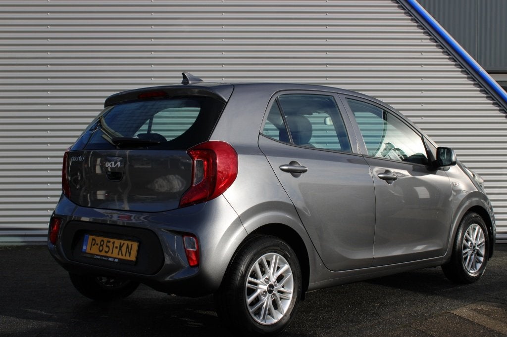 Kia Picanto 1.0 DPi Dynamic Line | Car-Play | Airco | Lichtm, Auto's, Kia, 877 kg, Stof, Gebruikt, 4 stoelen