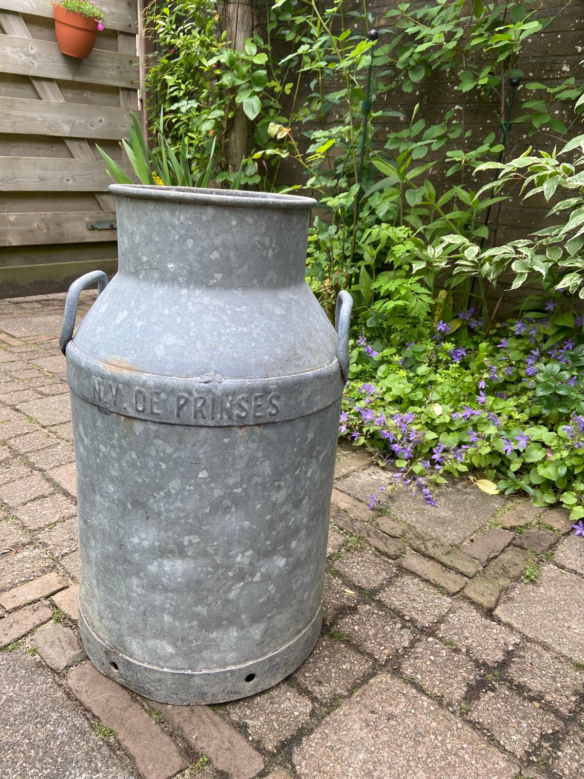 Antieke melkbus 1967 Ursem, Ophalen, Minder dan 30 cm, Rond, Zo goed als nieuw