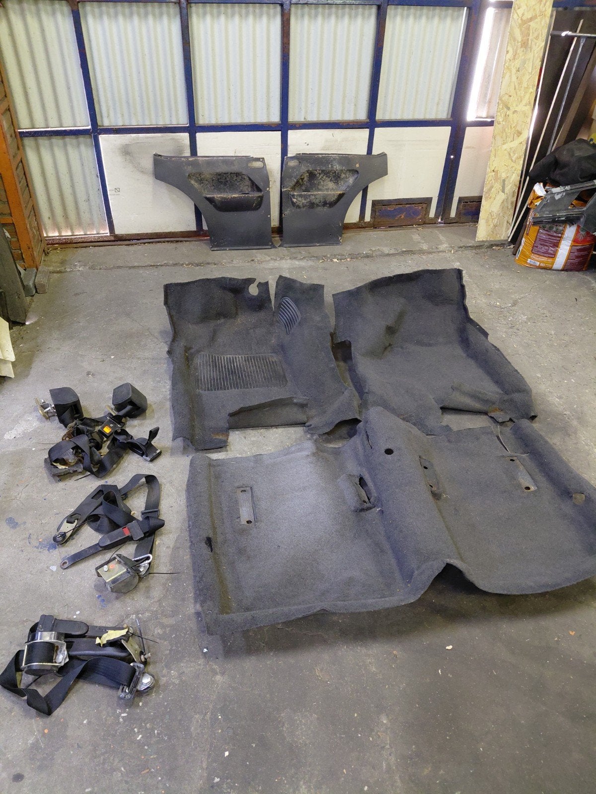 Opel manta ascona B gordels, tapijt., Ophalen, Opel
