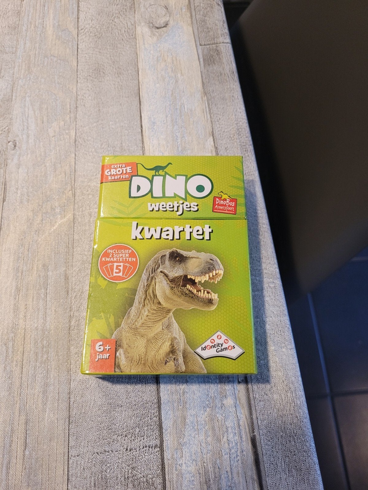 dino weetjes kwartet, Verzamelen, Ophalen of Verzenden, Zo goed als nieuw, Kwartet(ten)
