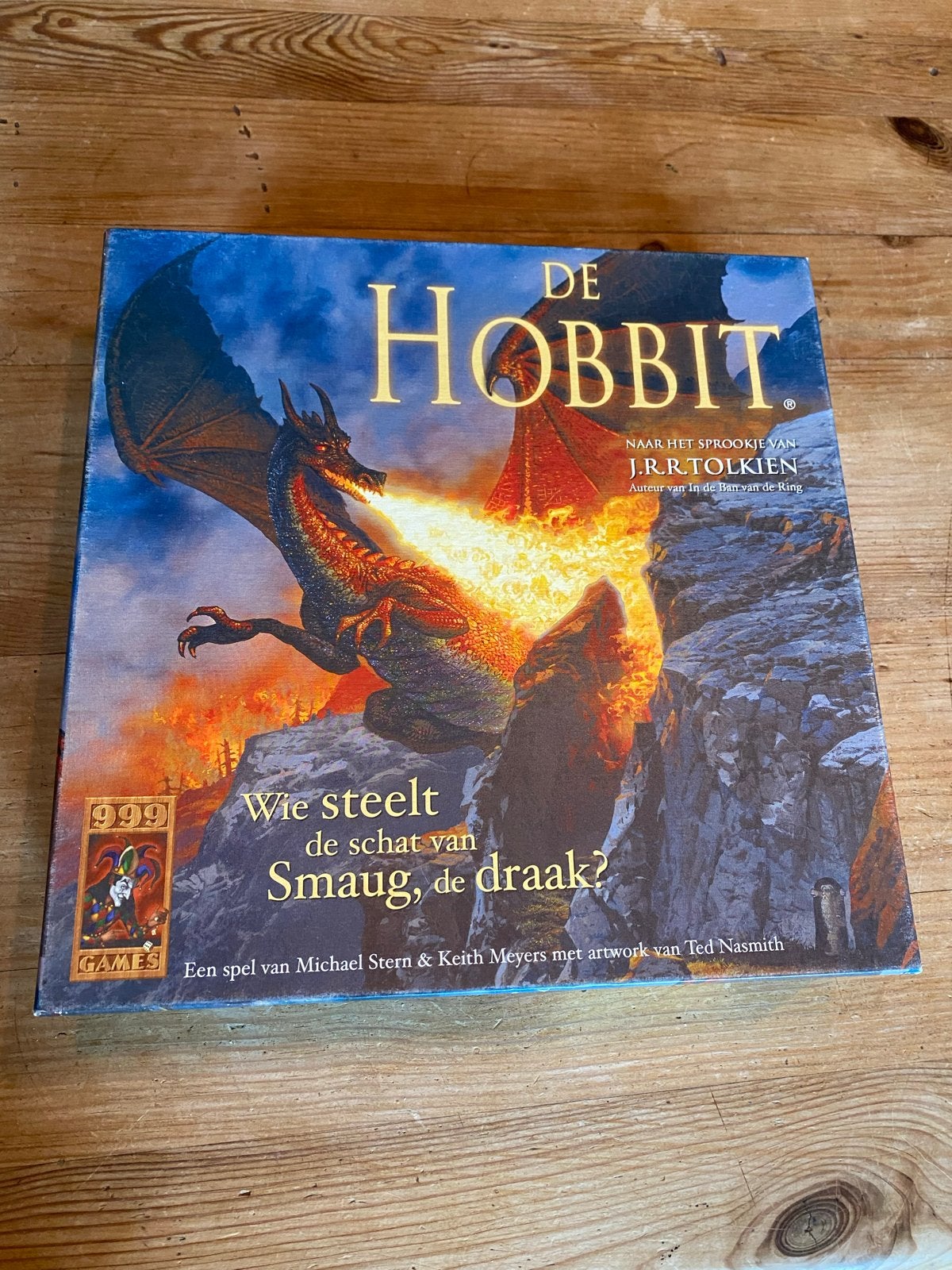 De Hobbit Bordspel, Drie of vier spelers, Ophalen, Zo goed als nieuw