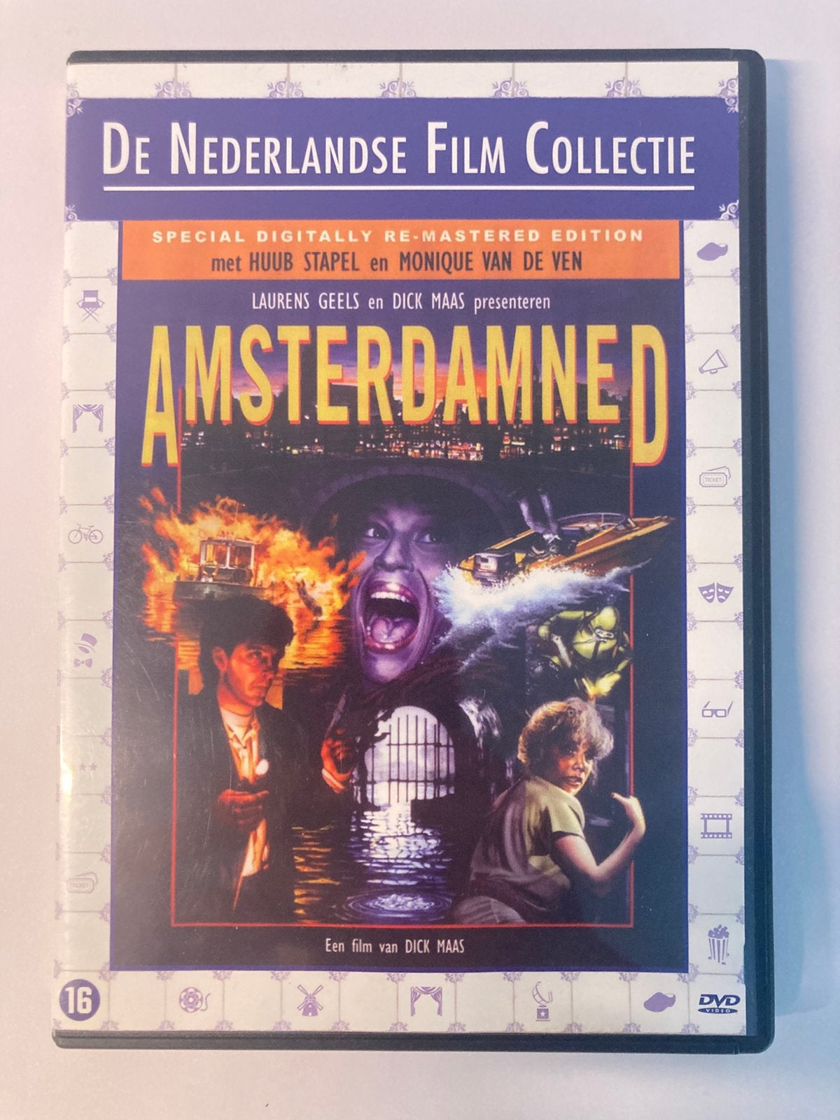 Amsterdamned, 1988 / DVD / Special Ed. /Digitally Remastered, Vanaf 16 jaar, Ophalen of Verzenden, Zo goed als nieuw, Slasher