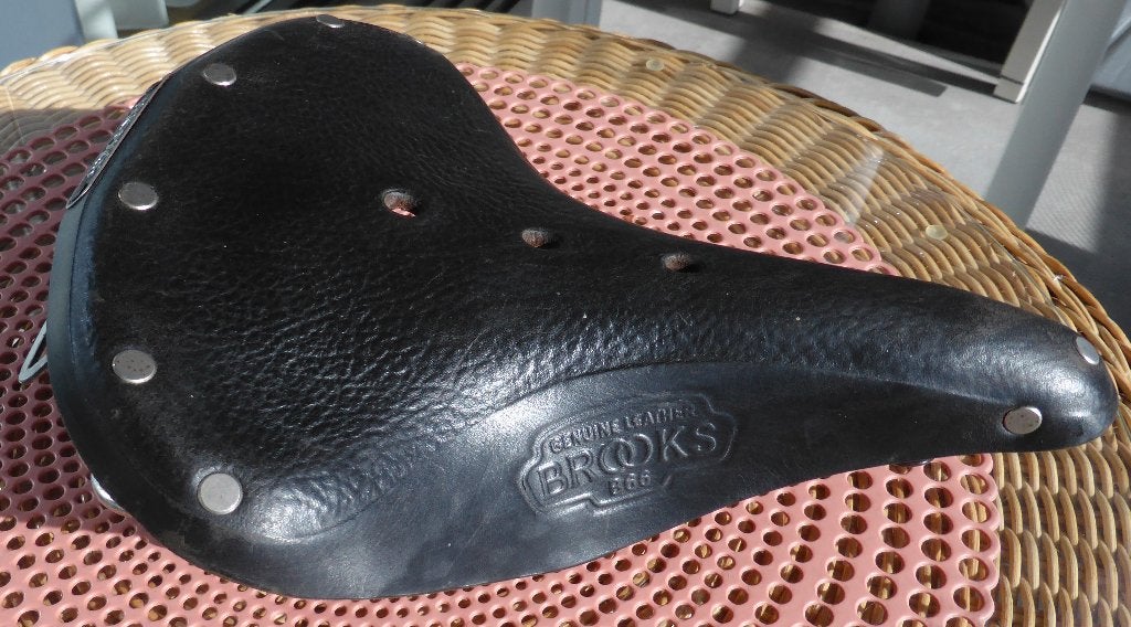 BROOKS ZADEL B66, Fietsen en Brommers, Ophalen of Verzenden, Gebruikt, Toerfiets, Zadel