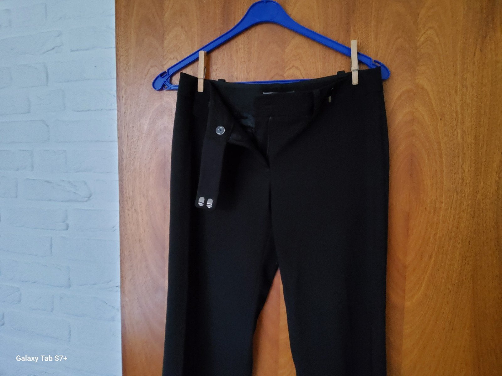 Geklede Dames pantalon, Zwart, Ophalen of Verzenden, Zo goed als nieuw, Maat 34 (XS) of kleiner
