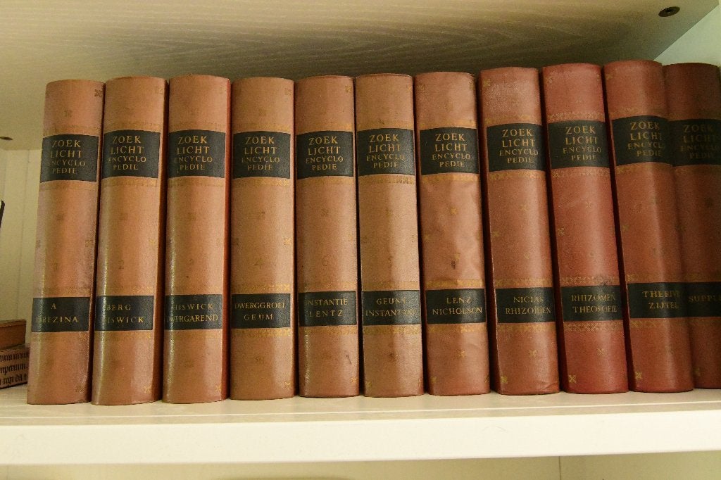 11 delige encyclopedie (1957) Zoeklicht, Ophalen, Verschillende auteurs