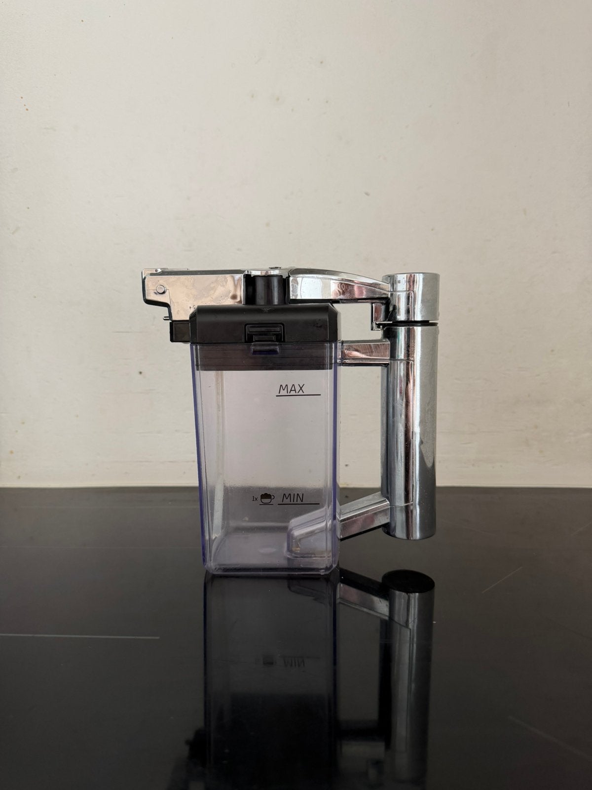 Philips Saeco Xelsis melkkaraf, Ophalen of Verzenden, Gebruikt, Elektrische melkopschuimer
