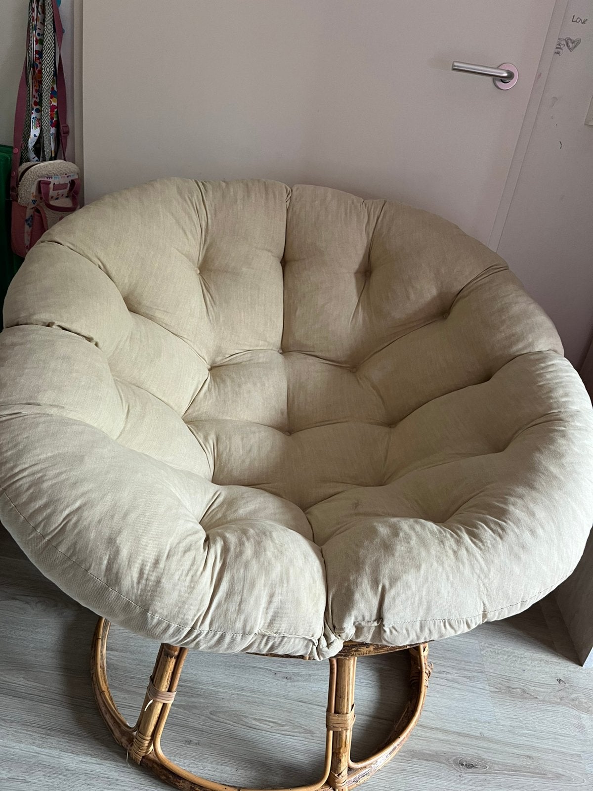 Mooie Papasan stoel, Ophalen of Verzenden, Zo goed als nieuw, Eén