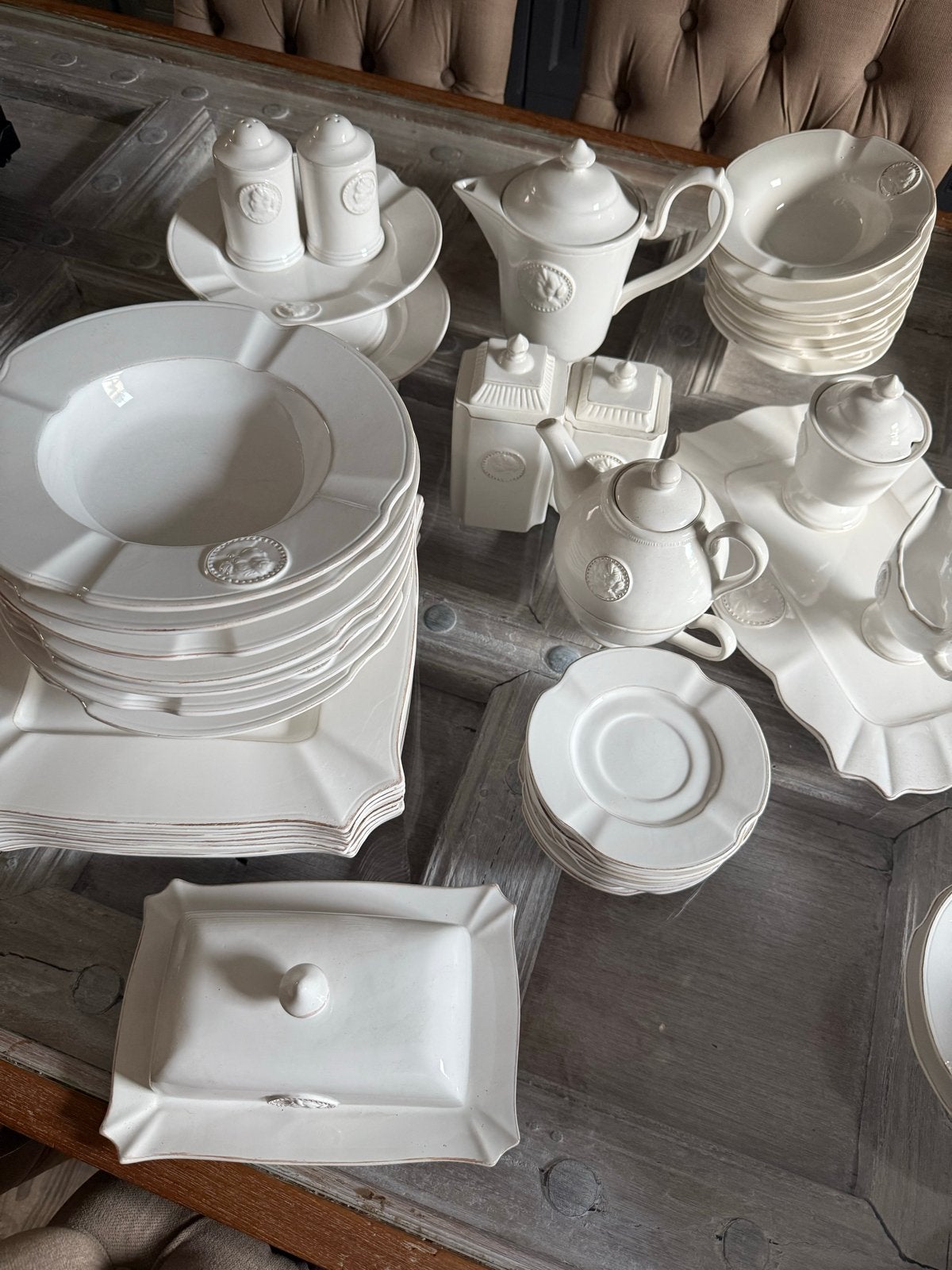 Amadeo Servies - Gedeeltelijk Compleet en in Goede Staat, Ophalen, Overige merken, Keramiek, Zo goed als nieuw