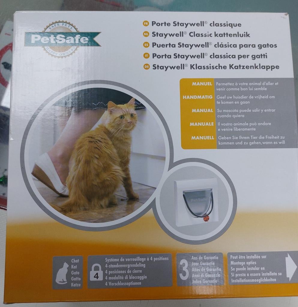 Kattenluik nieuw, Info@petsage.net, Nieuw, Ophalen of Verzenden, Radio systemen corp