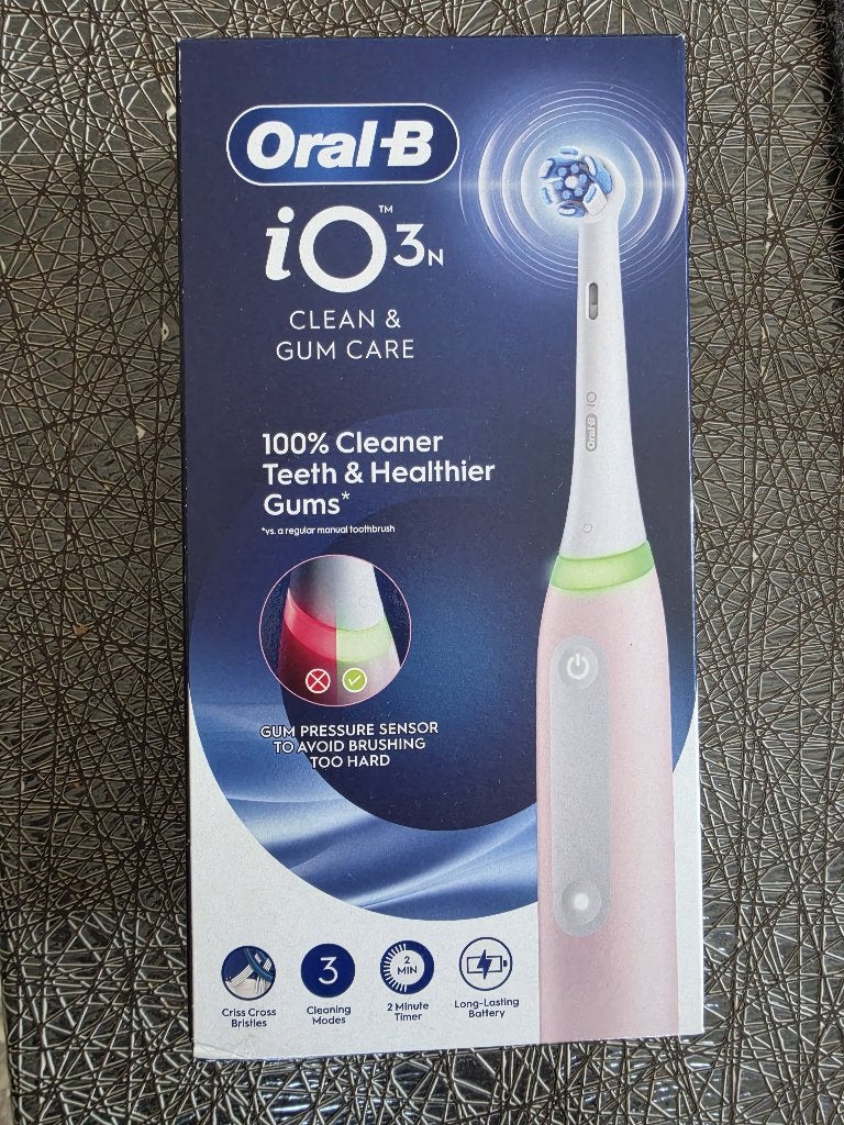 Oral-B iO 3N Roze ongebruikt en compleet, Sieraden, Tassen en Uiterlijk, Ophalen of Verzenden, Zo goed als nieuw, Tandenborstel