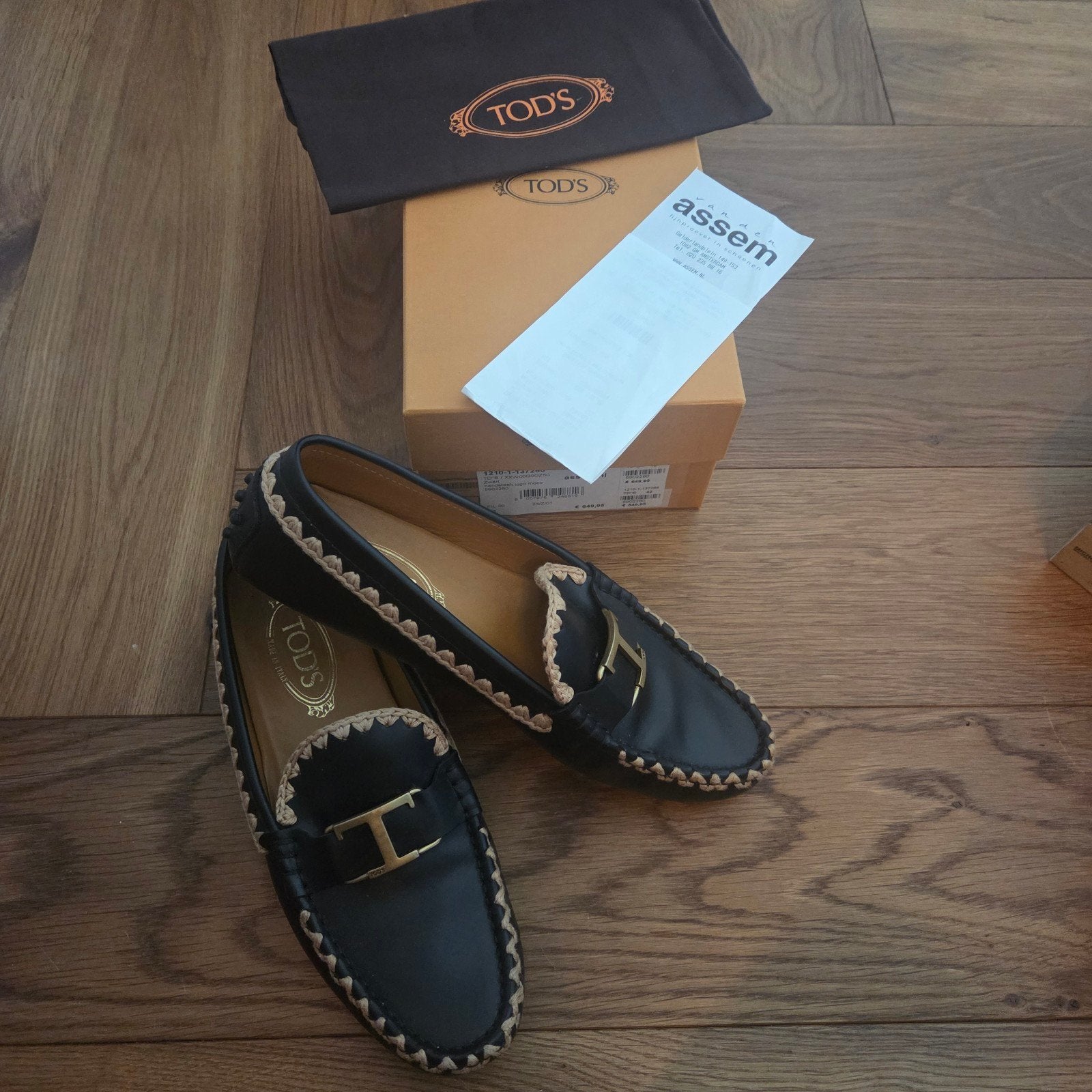 TODS loafer zwart maat 42 nieuw, Nieuw, Ophalen of Verzenden, Tod's, Instappers
