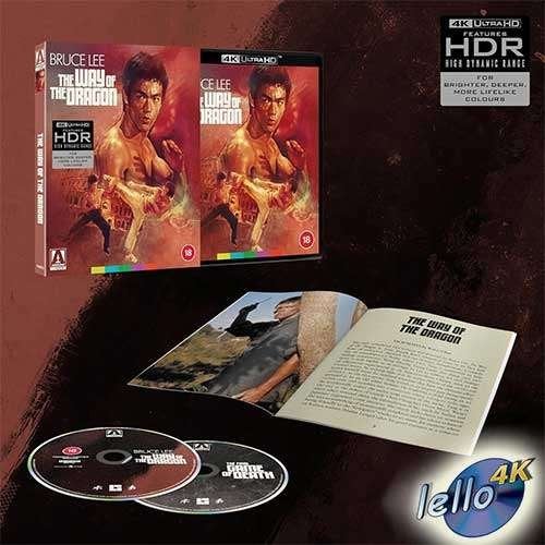 Blu-ray 4K: Way of the Dragon LE (1972 Bruce Lee, C. Norris), Ophalen of Verzenden, Nieuw in verpakking, 4K Ultra HD Blu-ray, Actie