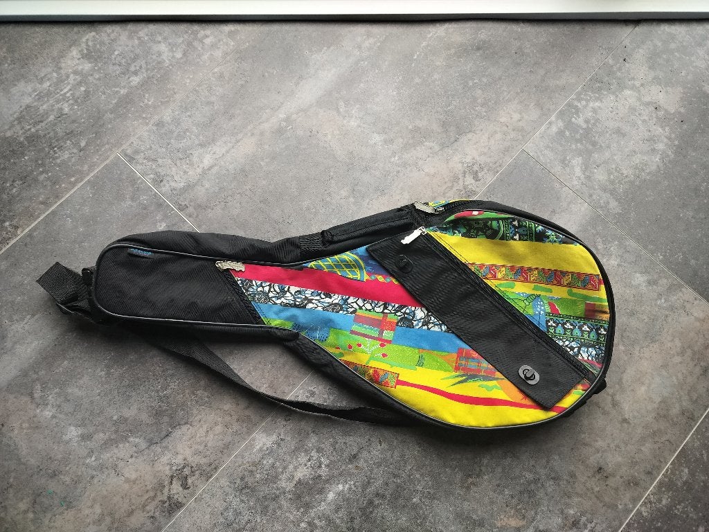 Tennistas Badmintontas Retro Multicolor origineel, Overige merken, L00, Ophalen of Verzenden, Zo goed als nieuw