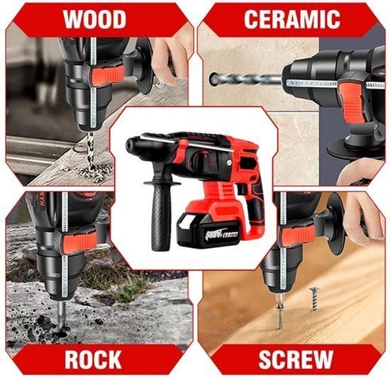 Boorhamer - Breekhamer - Boor - Klopboormachine - Bamerboorm, Corvance B.V., Verzenden, Nieuw, Corvancebol@gmail.com