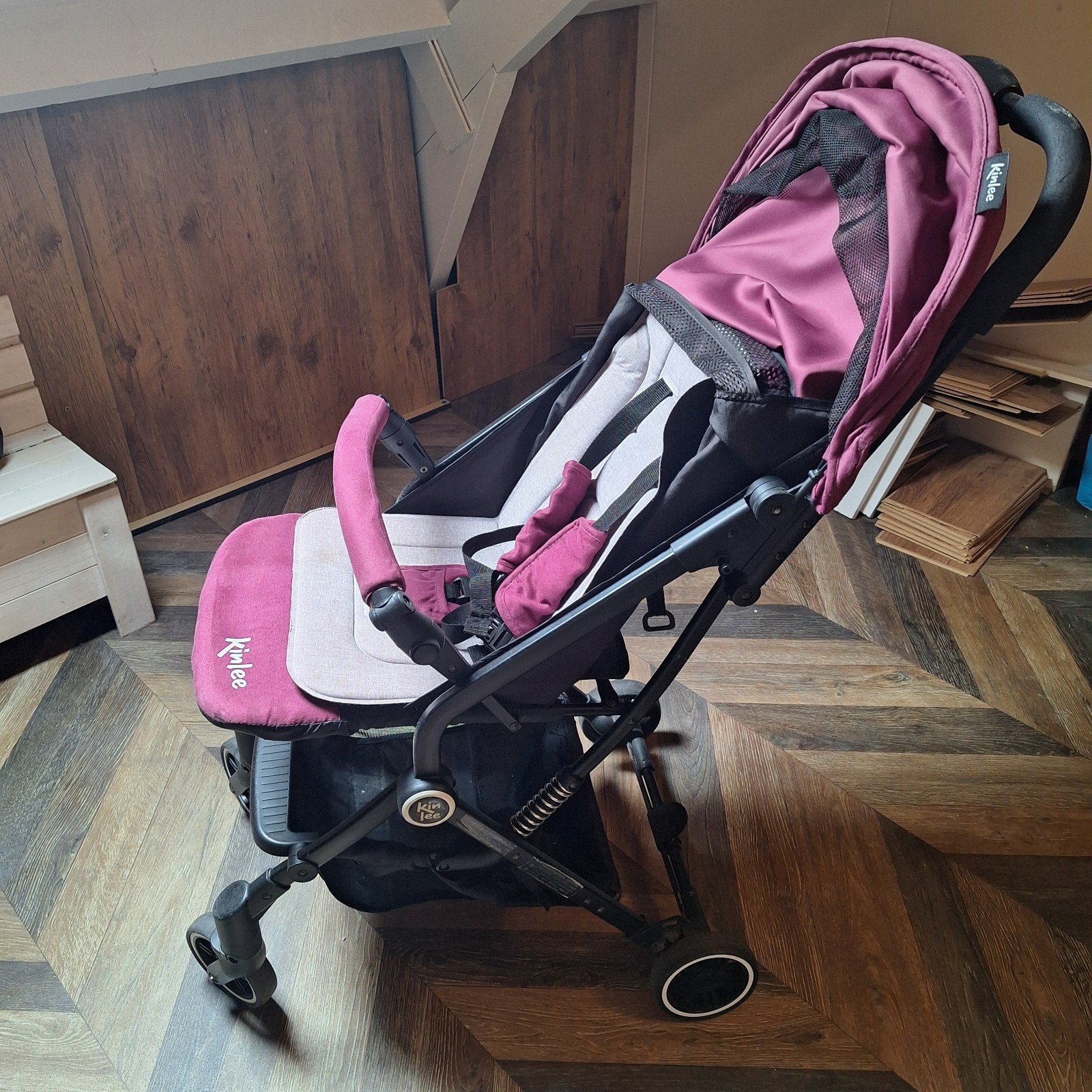 Reis kinderwagen - makkelijk opvouwbaar, Ophalen, Gebruikt, Overige merken, Verstelbare rugleuning