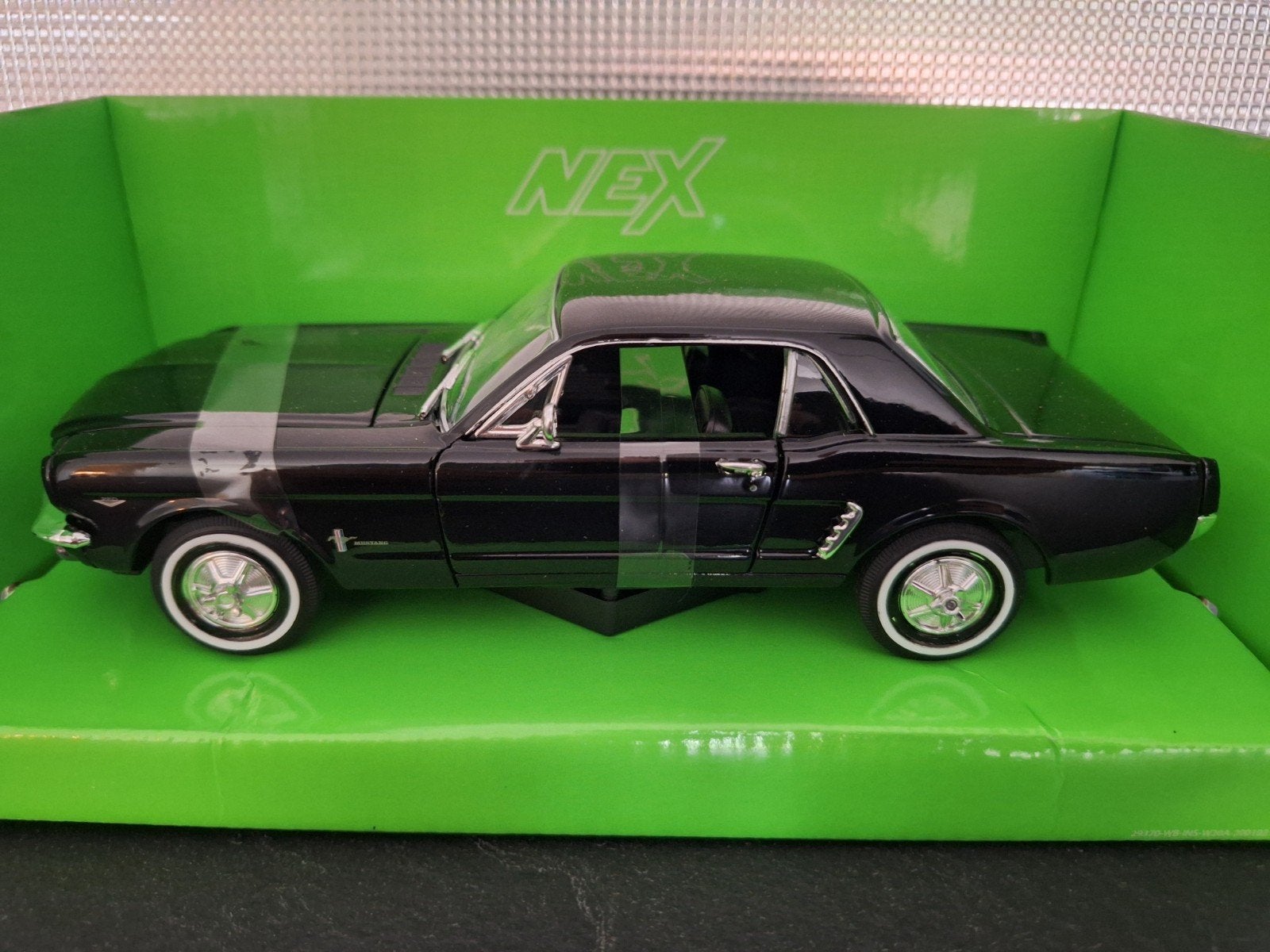 Ford Mustang Coupe 1964 Schaal 1:24, Auto, Nieuw, Ophalen of Verzenden, Welly
