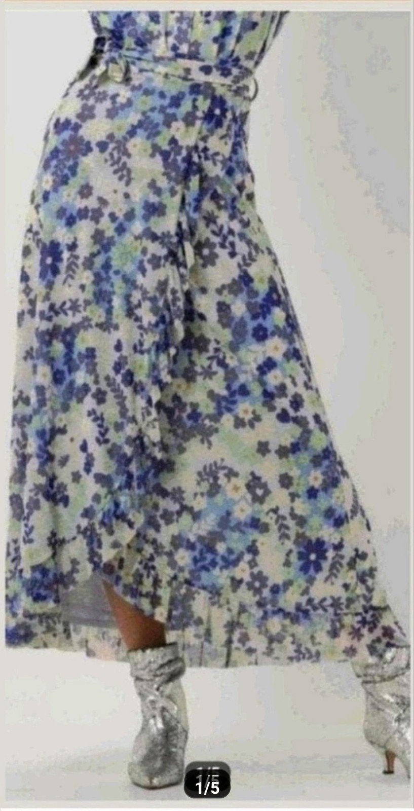Fabienne Chapot Bobo Frill rok maat M *nieuw *, Maat 38/40 (M), Blauw, Nieuw, Ophalen of Verzenden