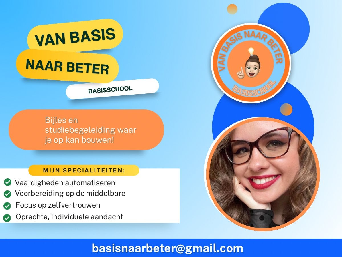 Bijles Basisschool | met passie & geduld, Bijles