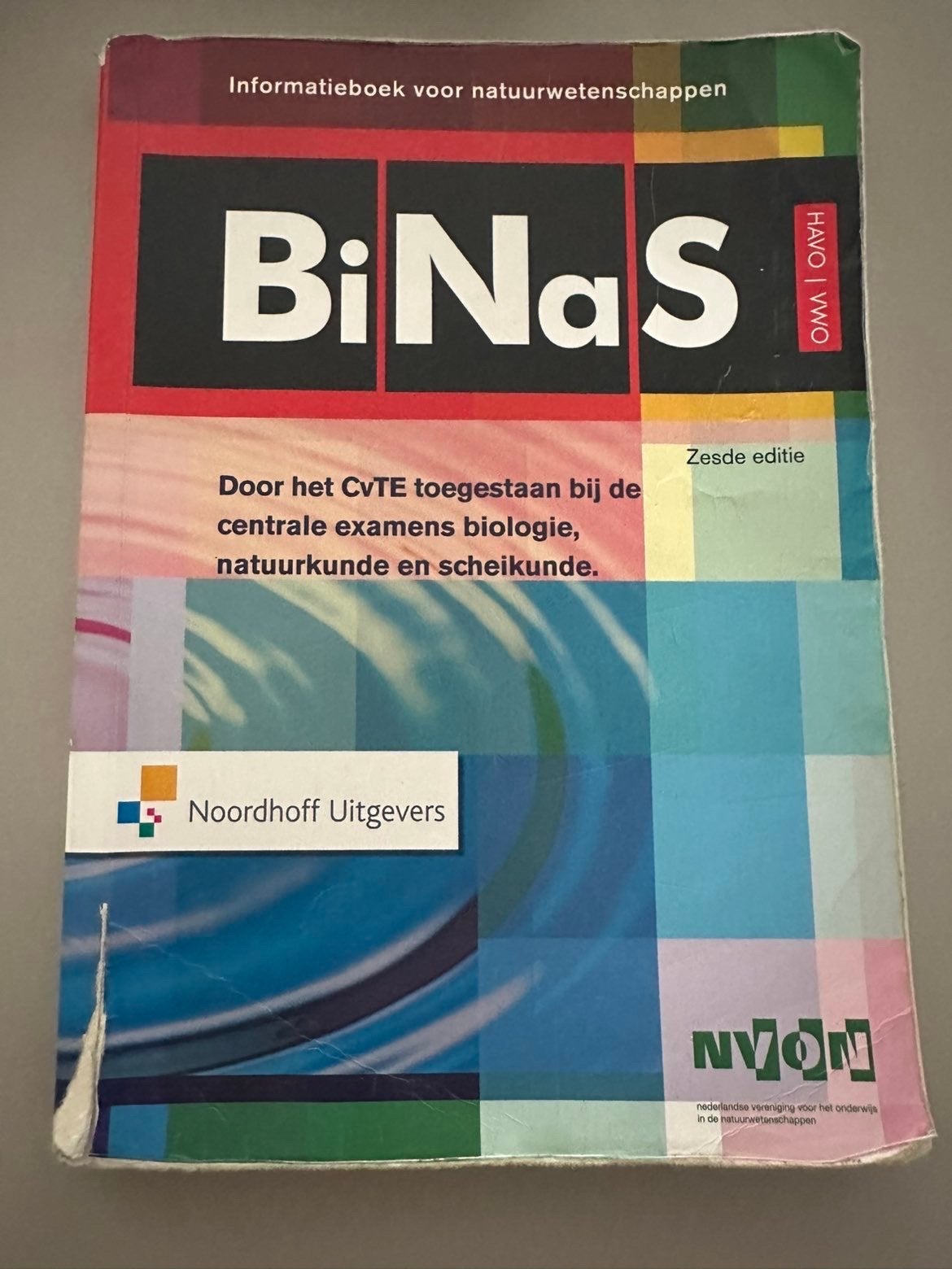 BiNaS Informatieboek Natuurwetenschappen 6e editie, Ophalen of Verzenden, Beta, Gelezen, HBO