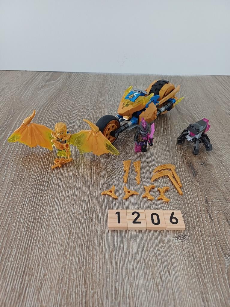 Lego Ninjago Jay's Gouden Drakenmoter 71768, Kinderen en Baby's, Ophalen of Verzenden