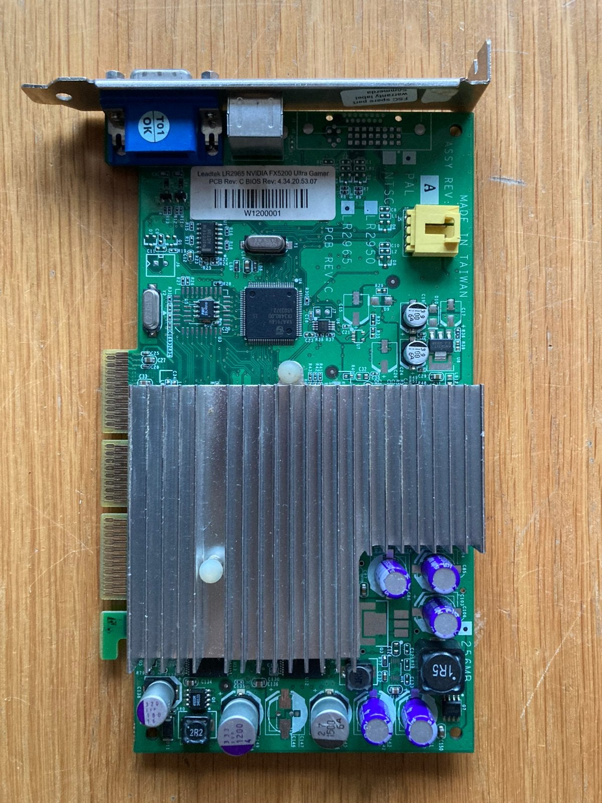Nvidia FX 5200 Ultra Grafische Kaart, Ophalen of Verzenden