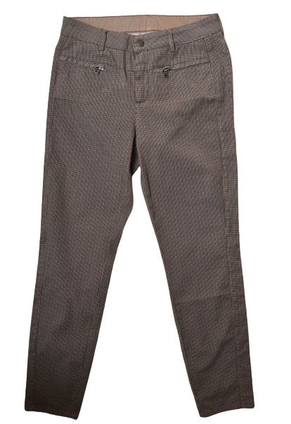 Nieuwe Rosner broek, mini ruit, bruin, Mt. 38 / M, Maat 38/40 (M), Bruin, Nieuw, Ophalen of Verzenden
