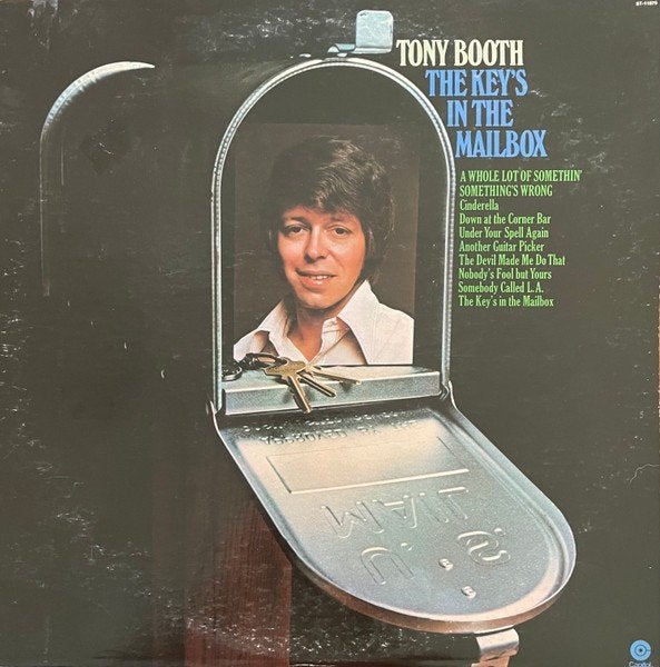 LP - Tony Booth ‎– The Key's In The Mailbox, LP, Gebruikt, Ophalen of Verzenden, 12 inch