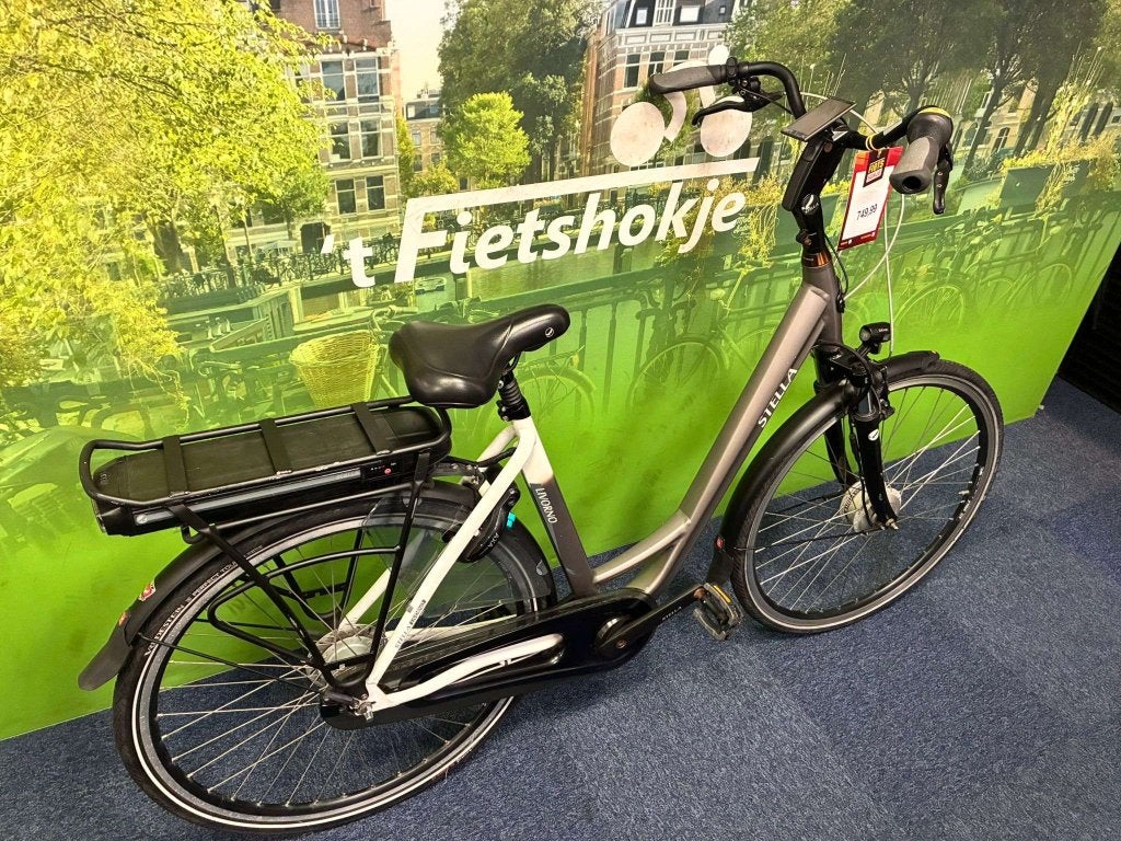 Fietshokje Raaks: Stella Livorno Elektrische Damesfiets, Niet ingevuld, Ophalen of Verzenden, Zo goed als nieuw, 51 tot 55 cm