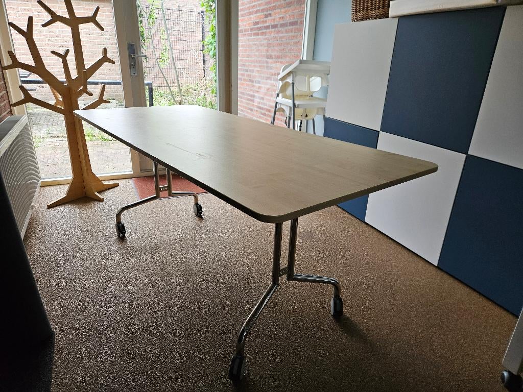 Klaptafel, Gebruikt, 50 tot 100 cm, 150 tot 200 cm, Rechthoekig