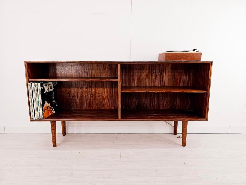 Vintage Deens design dressoir | mid-century | palissander, Met plank(en), Gebruikt, ., 150 tot 200 cm