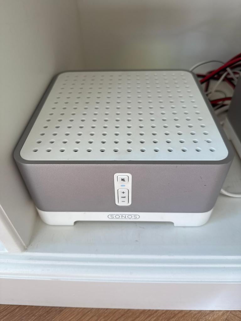 Sonos Connect: Amp - Draadloze Versterker, Gebruikt, 120 watt of meer, Stereo, Ophalen