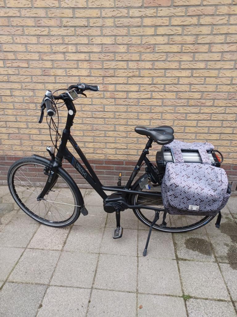 RIH Omega E-bike met fietstassen - 3717 km, Overige merken, Gebruikt, Ophalen of Verzenden, 51 tot 55 cm