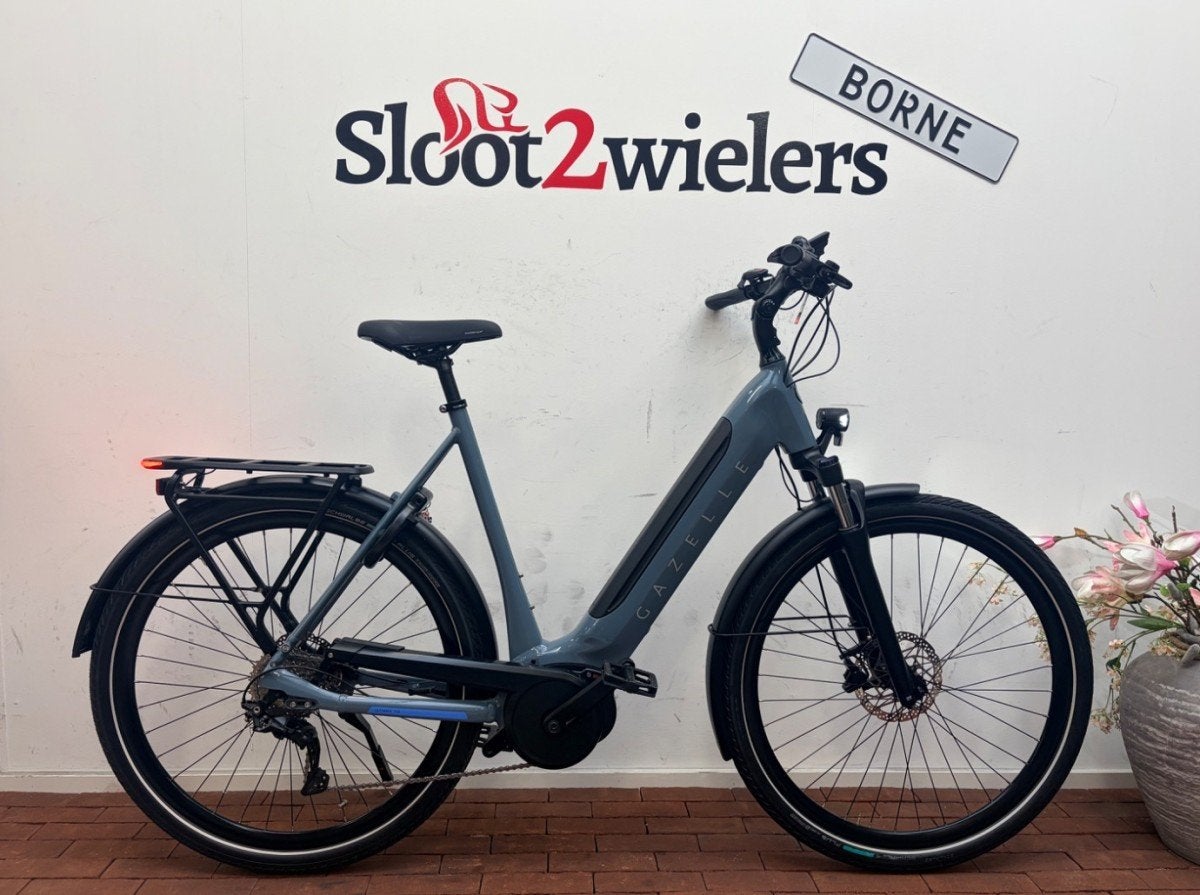GAZELLE Ultimate T10 HMB Dames Thunder Grey Glans 61cm, Fietsen en Brommers, Ophalen, Gebruikt, -, -