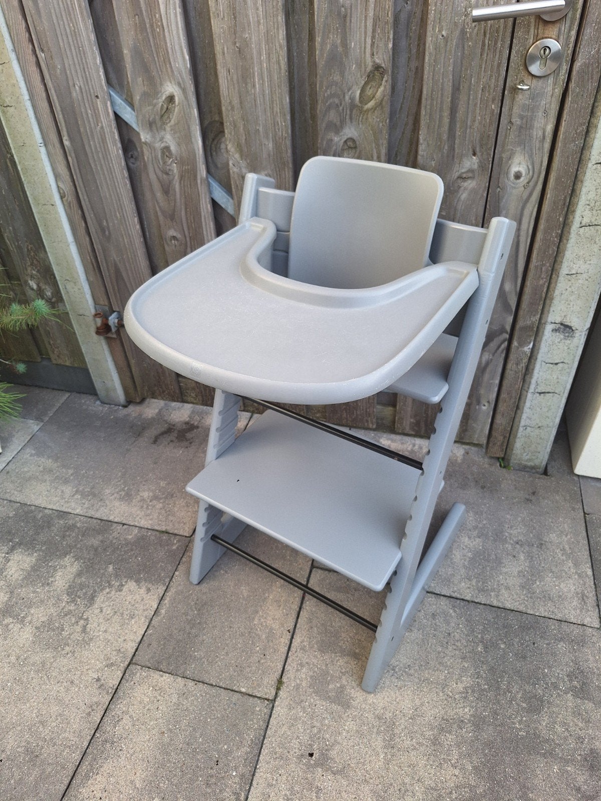 Tripp trapp trip trap stokke, Ophalen, Zo goed als nieuw, Meegroeistoel, Afneembaar eetblad