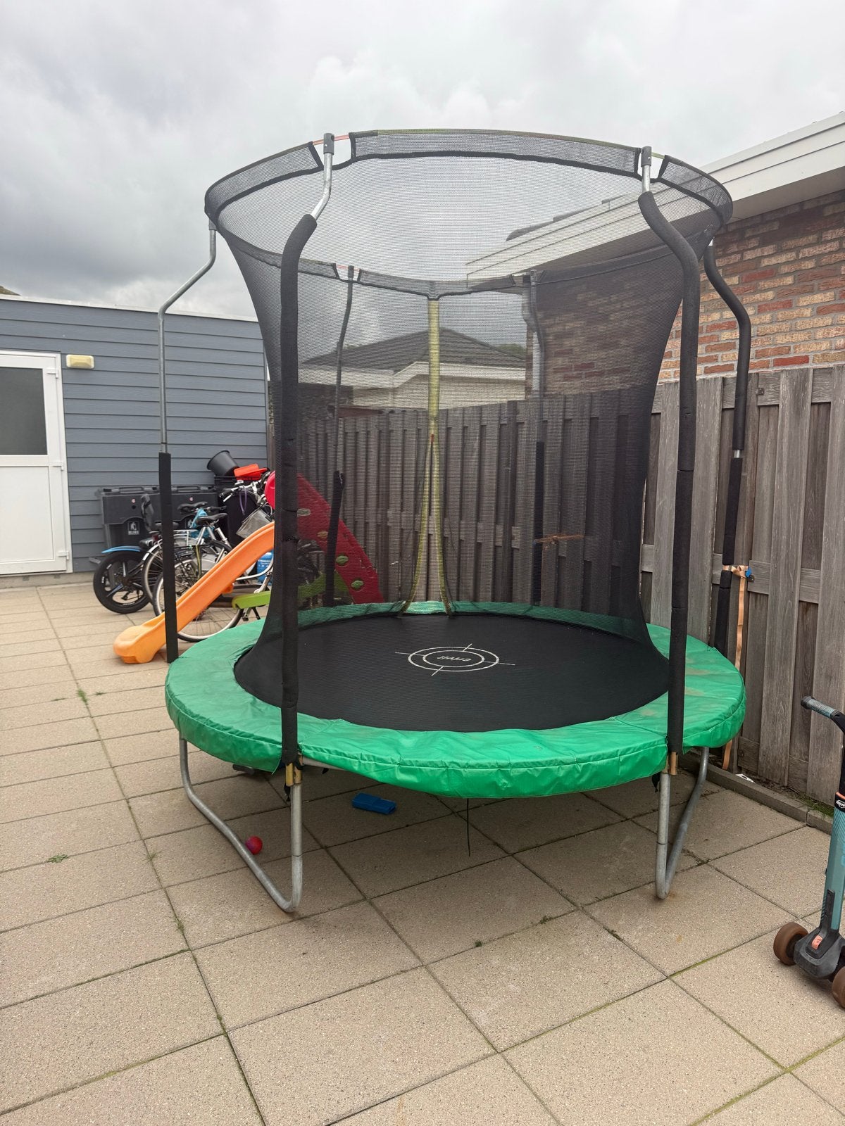 Crivit trampoline 244cm, Ophalen, Gebruikt